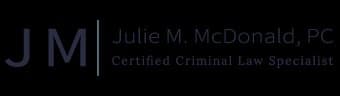 Julie M. McDonald, PC logo