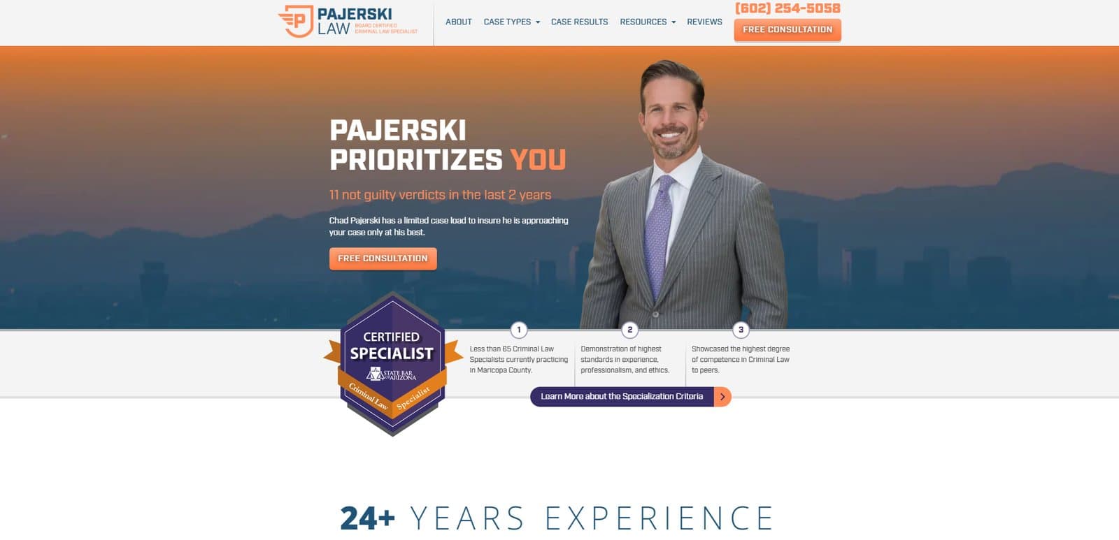 Pajerski Law logo
